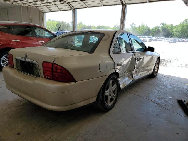 1LNHM87A61Y634108 - 2001 LINCOLN LS Krem foto 3