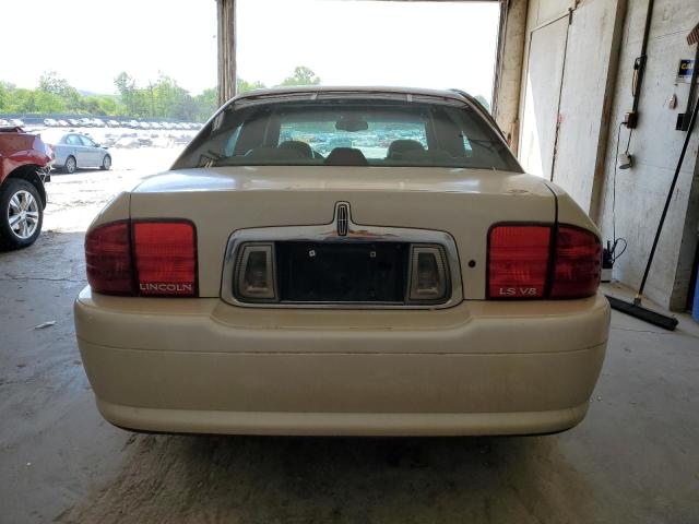 1LNHM87A61Y634108 - 2001 LINCOLN LS Krem foto 6
