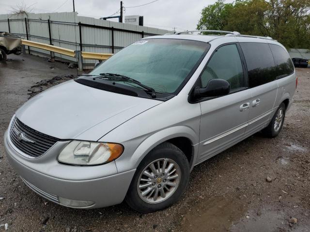 2C8GP64L72R628081 - 2002 CHRYSLER TOWN & COU LIMITED SILVER photo 1