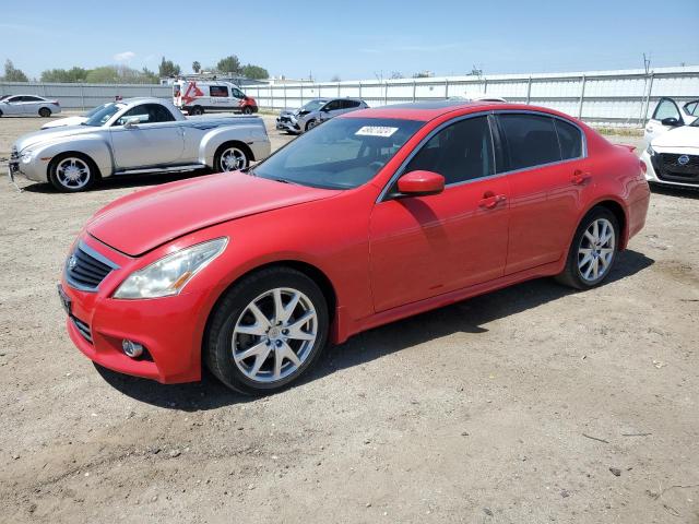 JN1CV6AR1BM409539 - 2011 INFINITI G37 RED photo 1