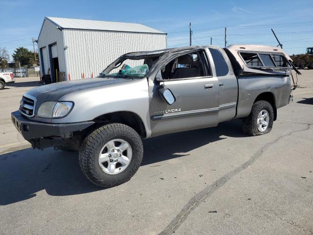 5TBBT44124S447385 - 2004 TOYOTA TUNDRA ACCESS CAB SR5 GRAY photo 1