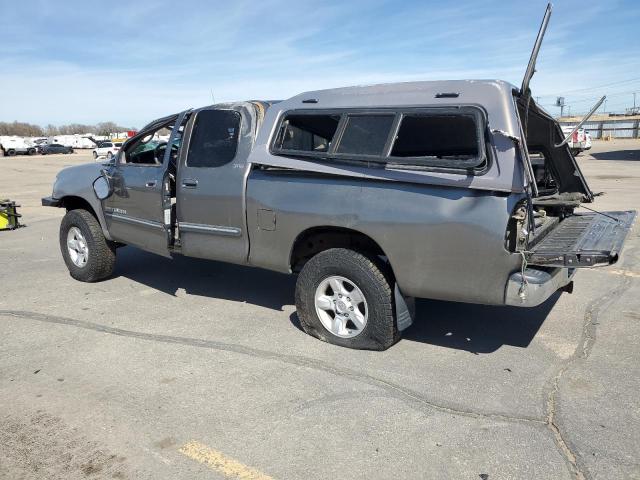 5TBBT44124S447385 - 2004 TOYOTA TUNDRA ACCESS CAB SR5 GRAY photo 2