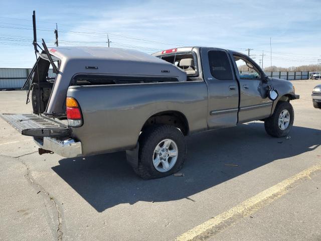 5TBBT44124S447385 - 2004 TOYOTA TUNDRA ACCESS CAB SR5 GRAY photo 3