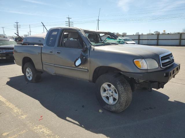 5TBBT44124S447385 - 2004 TOYOTA TUNDRA ACCESS CAB SR5 GRAY photo 4
