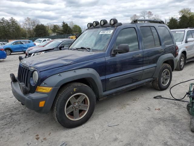 1J4GK38KX6W221251 - 2006 JEEP LIBERTY RENEGADE BLUE photo 1