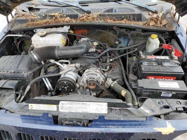 1J4GK38KX6W221251 - 2006 JEEP LIBERTY RENEGADE BLUE photo 12