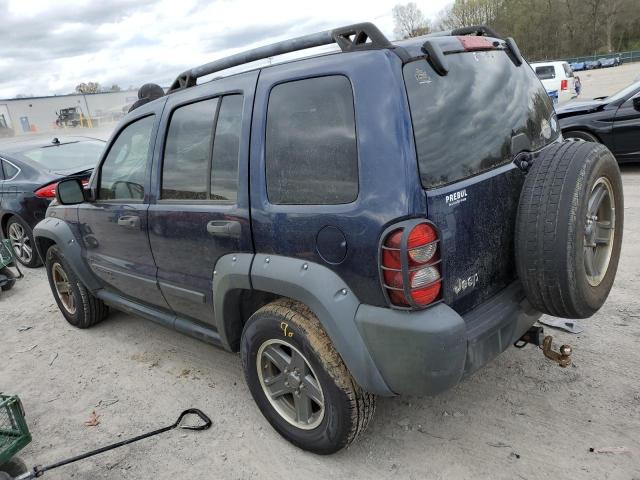 1J4GK38KX6W221251 - 2006 JEEP LIBERTY RENEGADE BLUE photo 2