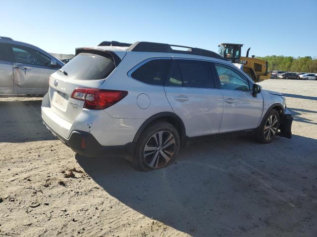 4S4BSENC2K3297384 - 2019 SUBARU OUTBACK 3.6R LIMITED WHITE photo 3