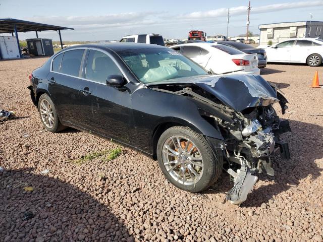 JNKBV61E77M725958 - 2007 INFINITI G35 BLACK photo 4