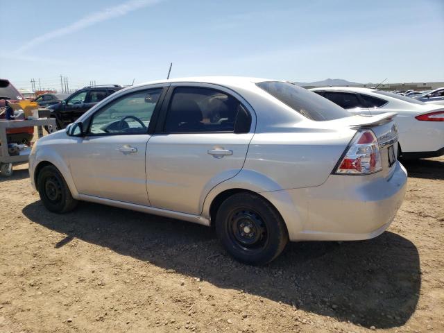 KL1TD56E19B636436 - 2009 CHEVROLET AVEO LS 银色 照片 2