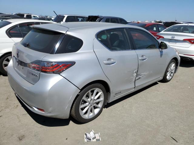 JTHKD5BH6C2076844 - 2012 LEXUS CT 200 SILVER photo 3