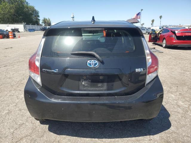 JTDKDTB35F1113483 - 2015 TOYOTA PRIUS C BLACK photo 6