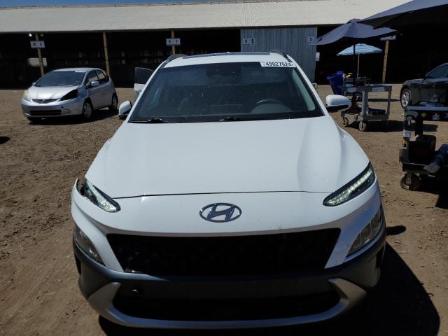 KM8K53A38PU946639 - 2023 HYUNDAI KONA LIMITED WHITE photo 5