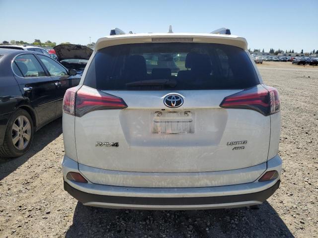 JTMDFREV5JJ237393 - 2018 TOYOTA RAV4 LIMITED WHITE photo 6