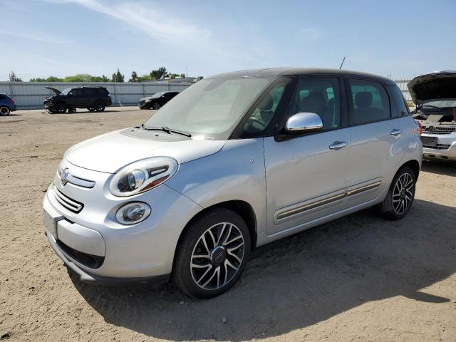 ZFBCFACH2EZ008769 - 2014 FIAT 500L LOUNGE SILVER photo 1