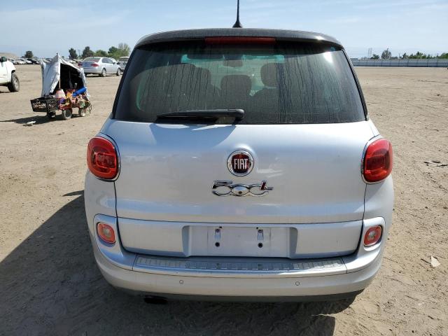 ZFBCFACH2EZ008769 - 2014 FIAT 500L LOUNGE SILVER photo 6