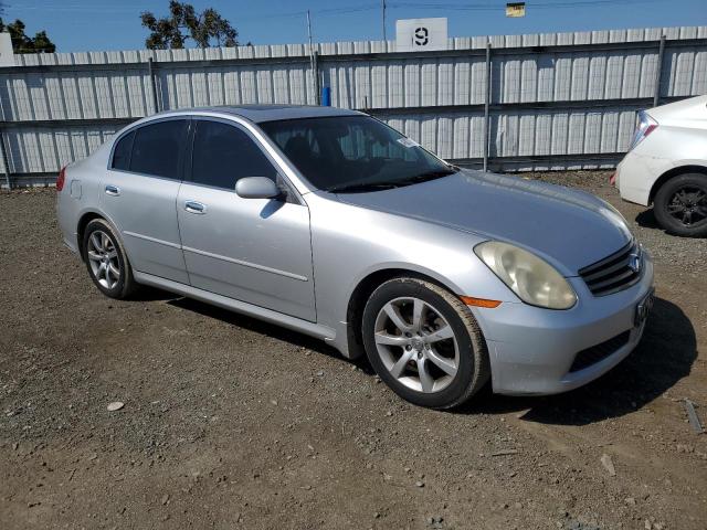 JNKCV51E96M510854 - 2006 INFINITI G35 SILVER photo 4