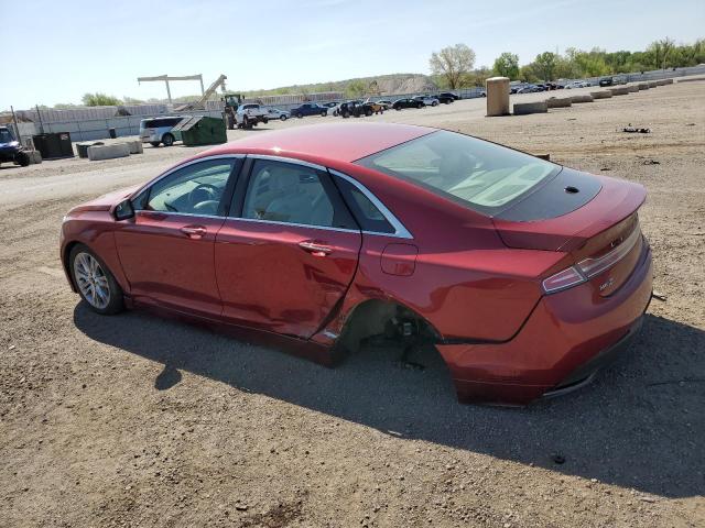 3LN6L2LU2ER817470 - 2014 LINCOLN MKZ HYBRID BROWN photo 2