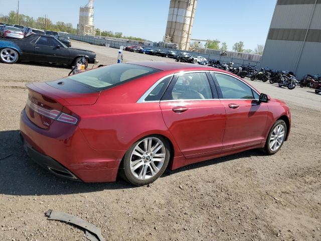 3LN6L2LU2ER817470 - 2014 LINCOLN MKZ HYBRID BROWN photo 3