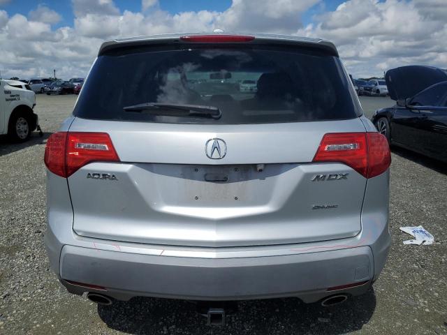 2HNYD28408H539990 - 2008 ACURA MDX TECHNOLOGY SILVER photo 6