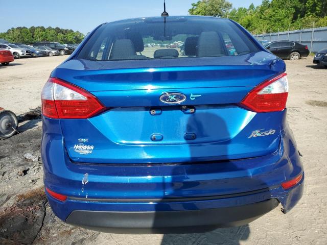 3FADP4BJ6JM112610 - 2018 FORD FIESTA SE BLUE photo 6