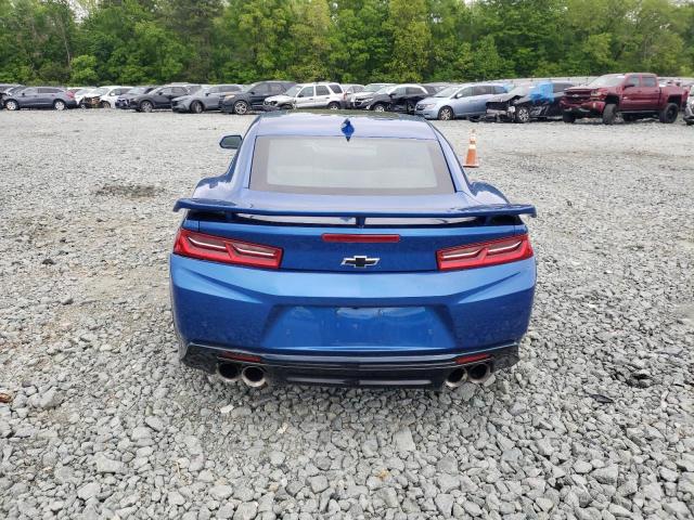 1G1FK1R60J0178129 - 2018 CHEVROLET CAMARO ZL1 BLUE photo 6