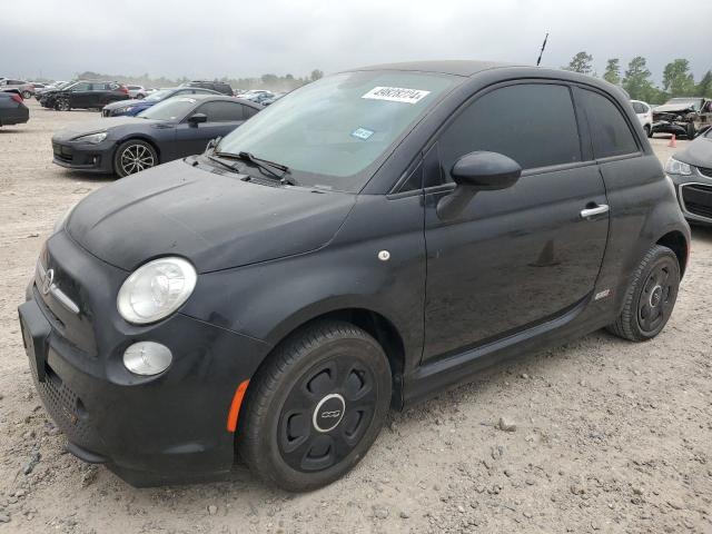 3C3CFFGE1DT750715 - 2013 FIAT 500 ELECTRIC BLACK photo 1