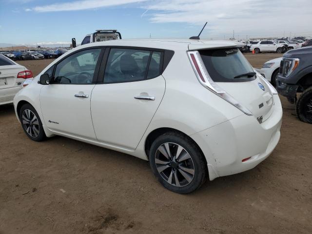 1N4BZ0CP0HC305053 - 2017 NISSAN LEAF S WHITE photo 2