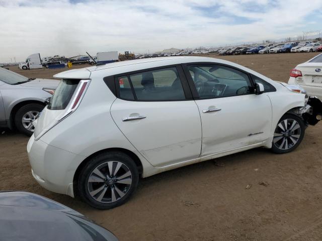 1N4BZ0CP0HC305053 - 2017 NISSAN LEAF S WHITE photo 3