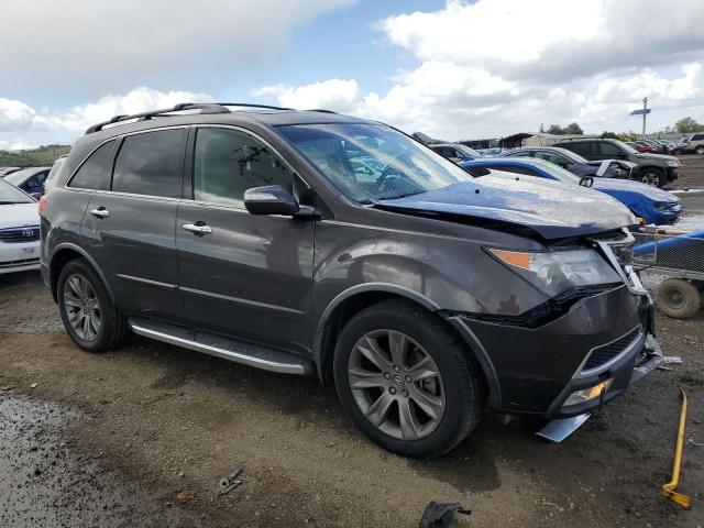 2HNYD2H71BH503680 - 2011 ACURA MDX ADVANCE GRAY photo 4