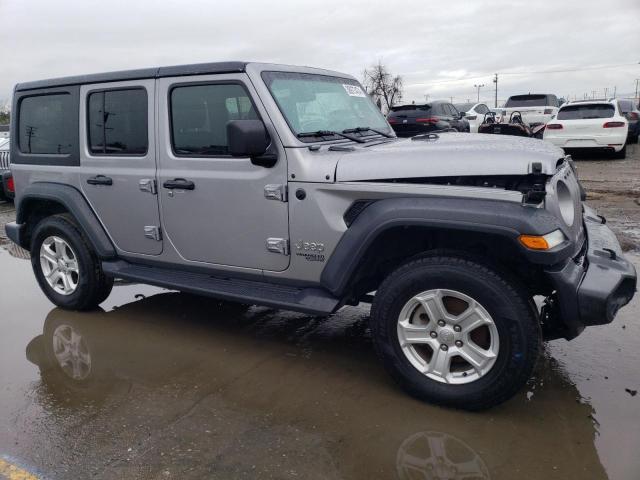 1C4HJXDN5LW213493 - 2020 JEEP WRANGLER U SPORT SILVER photo 4