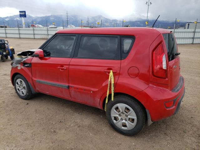 KNDJT2A50D7614870 - 2013 KIA SOUL RED photo 2