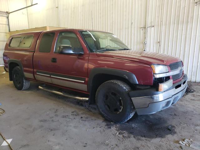 1GCEK19TX4E125485 - 2004 CHEVROLET SILVERADO K1500 MAROON photo 4