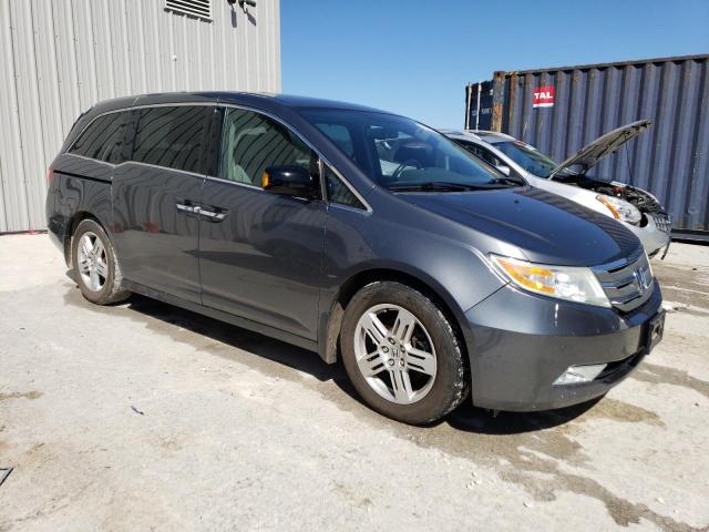 5FNRL5H95DB066081 - 2013 HONDA ODYSSEY TOURING GRAY photo 4