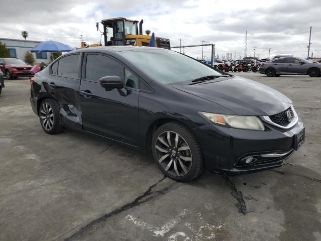 19XFB2F98EE225724 - 2014 HONDA CIVIC EXL შავი ფოტო 4