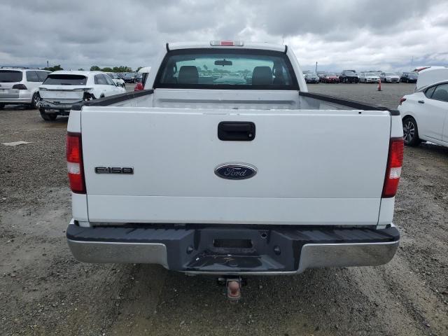 1FTRF12275NA80966 - 2005 FORD F150 WHITE photo 6