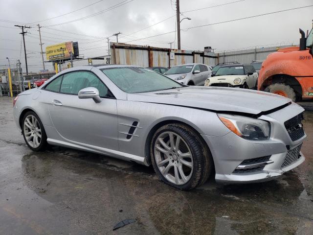 WDDJK7DA0DF011731 - 2013 MERCEDES-BENZ SL 550 SILVER photo 4