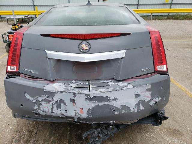 1G6DL1ED1B0154040 - 2011 CADILLAC CTS PERFORMANCE COLLECTION CHARCOAL photo 6