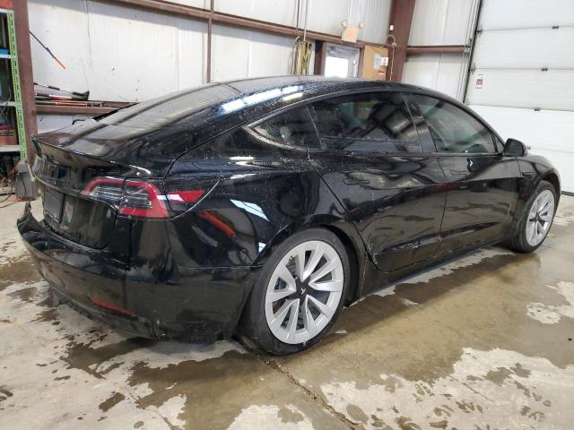 5YJ3E1EA0PF428748 - 2023 TESLA MODEL 3 BLACK photo 3