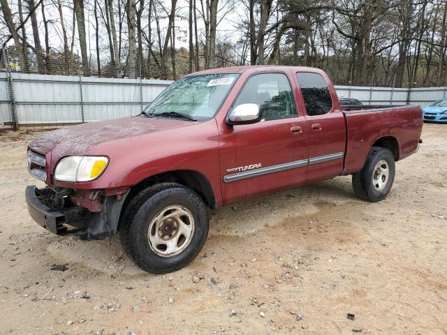 5TBRN34143S381942 - 2003 TOYOTA TUNDRA ACCESS CAB SR5 BURGUNDY photo 1