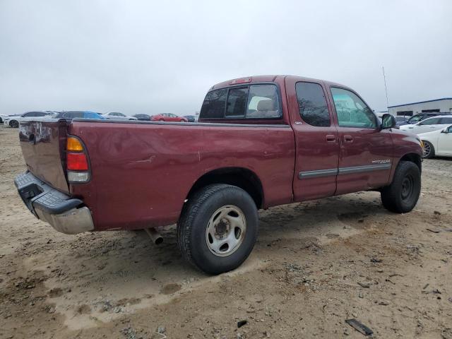 5TBRN34143S381942 - 2003 TOYOTA TUNDRA ACCESS CAB SR5 BURGUNDY photo 3