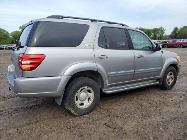 5TDZT34A03S202888 - 2003 TOYOTA SEQUOIA SR5 GRAY photo 3