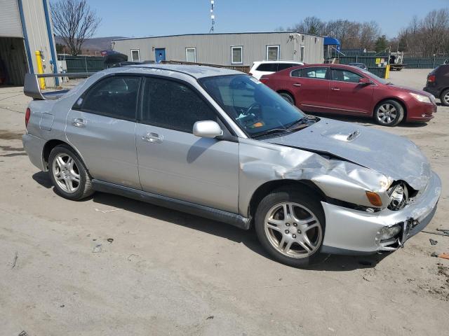 JF1GD29663G510618 - 2003 SUBARU IMPREZA WRX SILVER photo 4