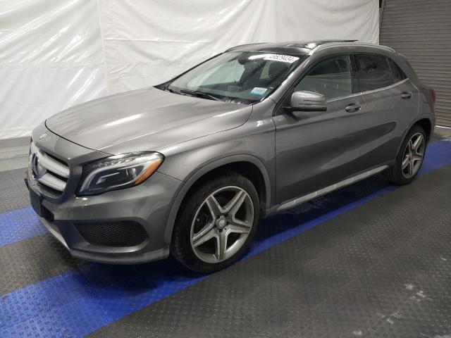 WDCTG4GB7FJ051046 - 2015 MERCEDES-BENZ GLA 250 4MATIC GRAY photo 1