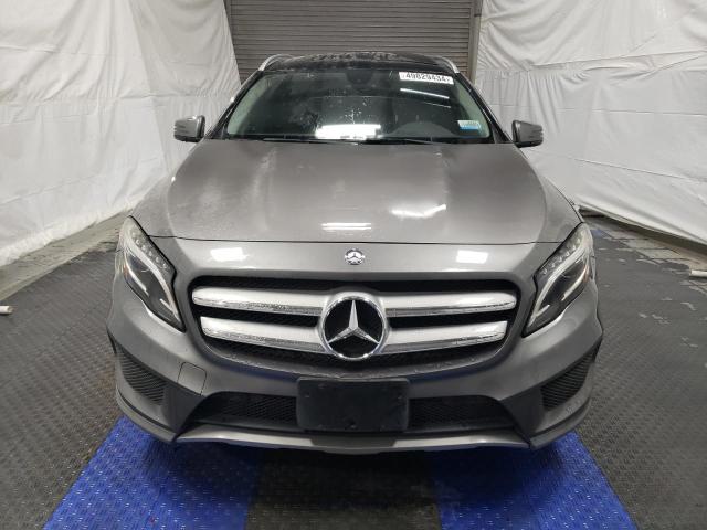 WDCTG4GB7FJ051046 - 2015 MERCEDES-BENZ GLA 250 4MATIC GRAY photo 5