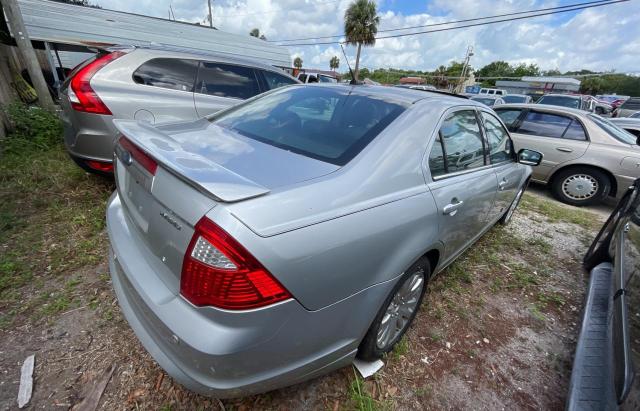 3FADP0L35AR142757 - 2010 FORD FUSION HYBRID SILVER photo 4