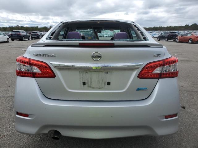 3N1AB7AP1EY322472 - 2014 NISSAN SENTRA S SILVER photo 6