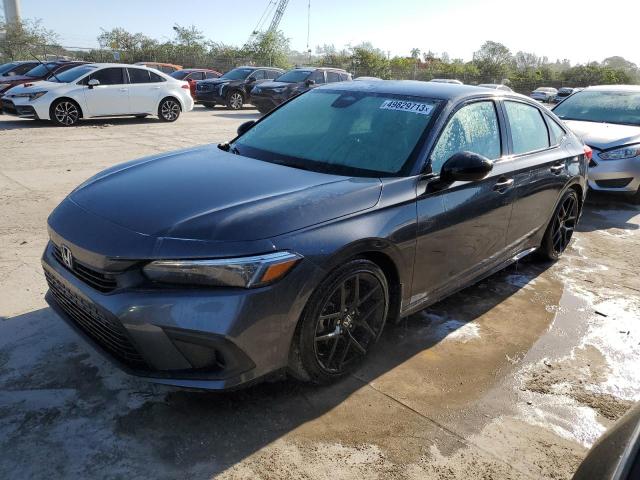 2HGFE2F55NH507197 - 2022 HONDA CIVIC SPORT 灰色 照片 1