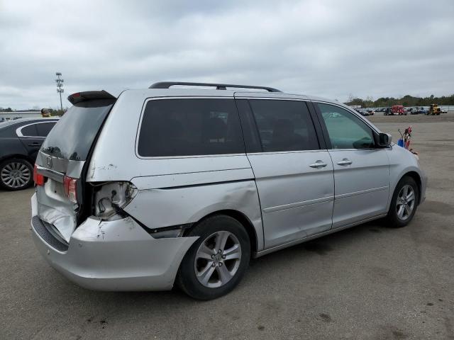 5FNRL3H97AB047502 - 2010 HONDA ODYSSEY TOURING SILVER photo 3