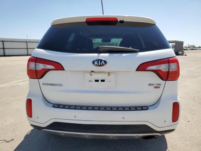 5XYKW4A74EG503204 - 2014 KIA SORENTO SX WHITE photo 6